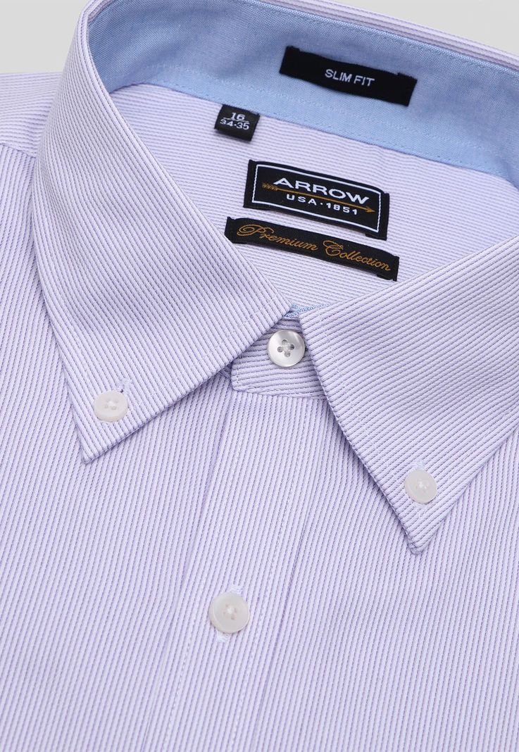 Camisa Formal Spandex Rayas Arrow ARM8027LI-1