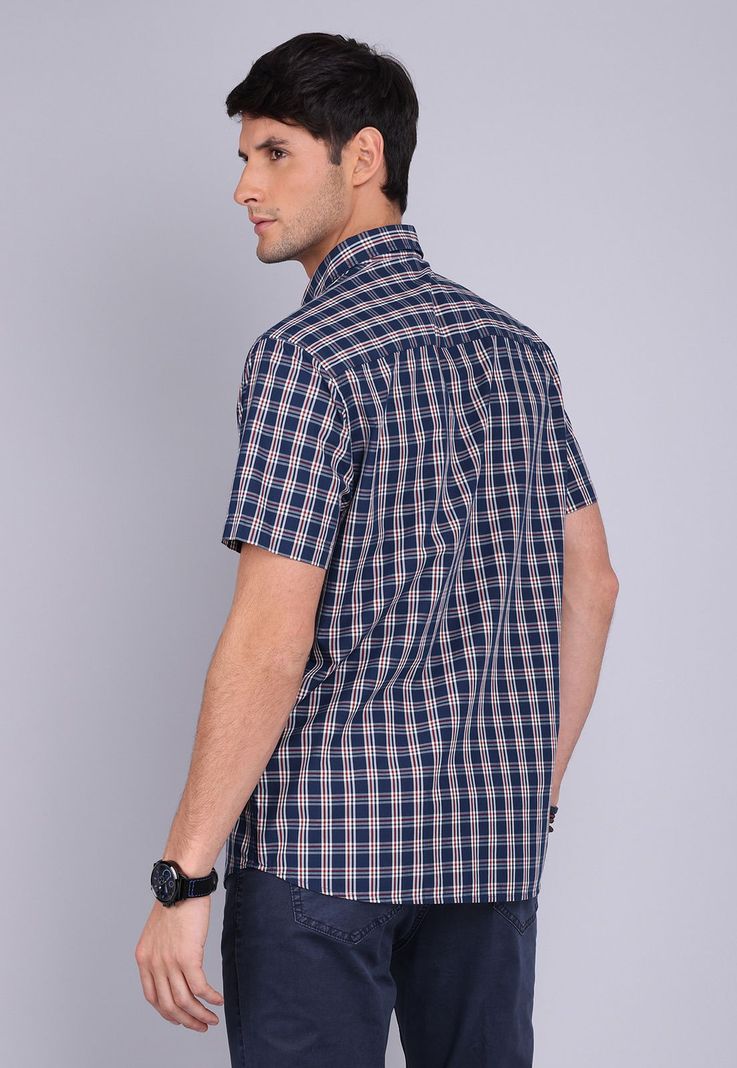 Camisa Cuadros Manga Corta Arrow CM3035SNB-1