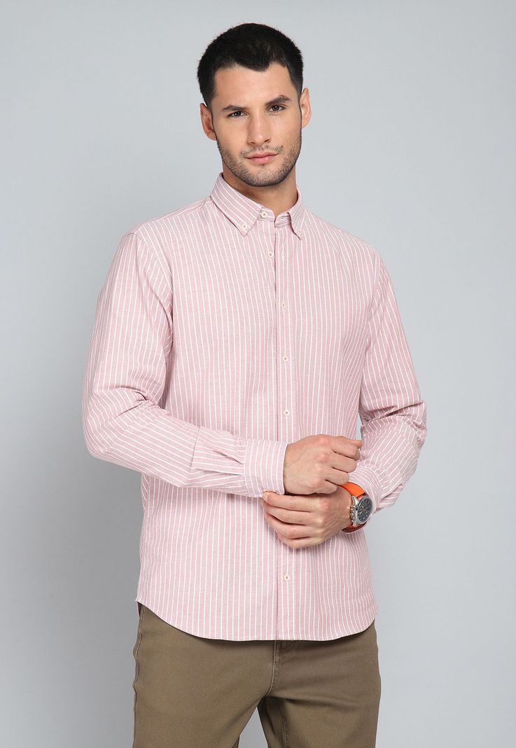 Camisa Rayas Spandex Arrow CM31003RD-0