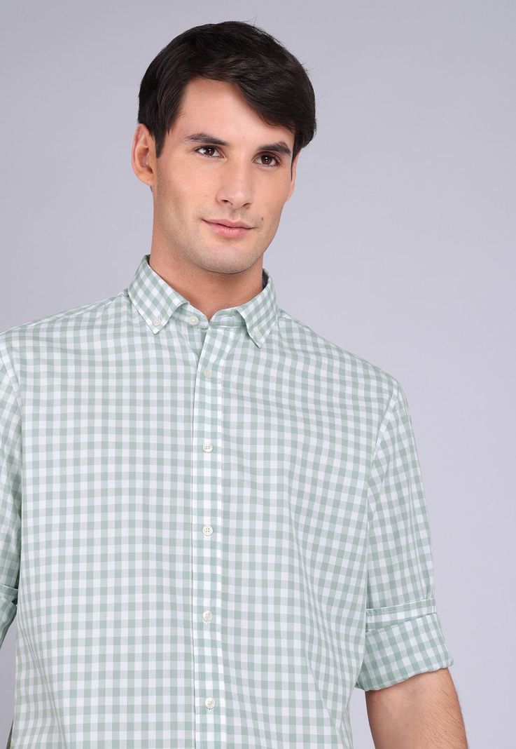 Camisa Cuadros Manga Larga Arrow CM3004SVE-1