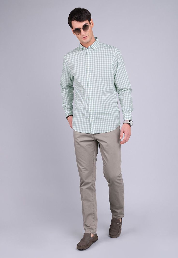 Camisa Cuadros Manga Larga Arrow CM3004SVE-2