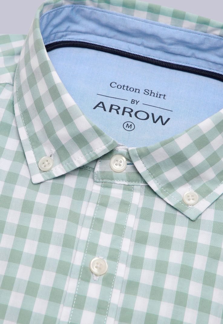 Camisa Cuadros Manga Larga Arrow CM3004SVE-5
