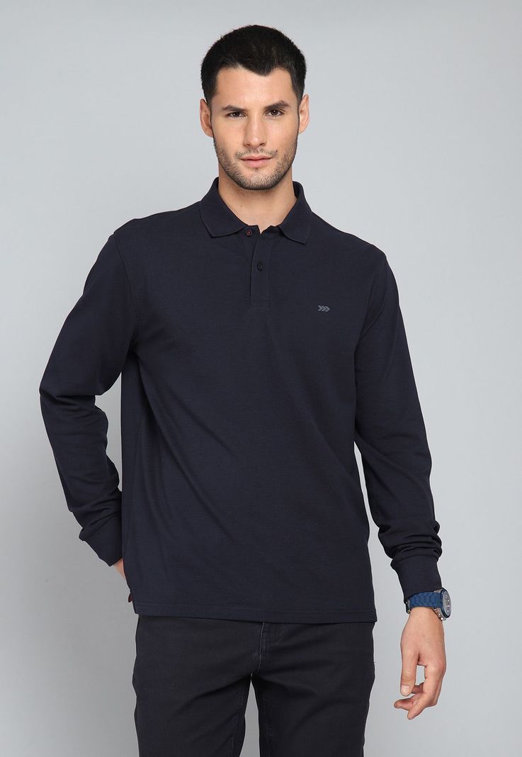 Polera Piqué Manga Larga Arrow PO31011NB-0