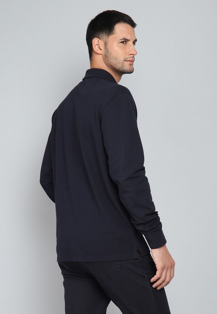Polera Piqué Manga Larga Arrow PO31011NB-1