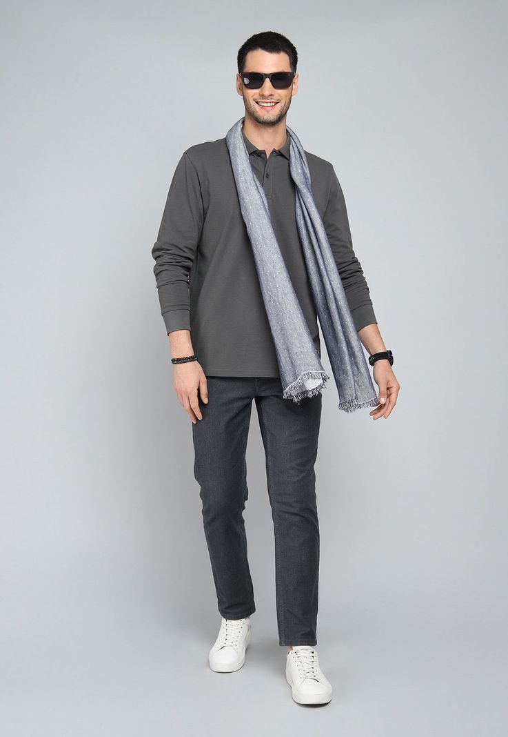 Polera Piqué Manga Larga Arrow PO31011GR-3