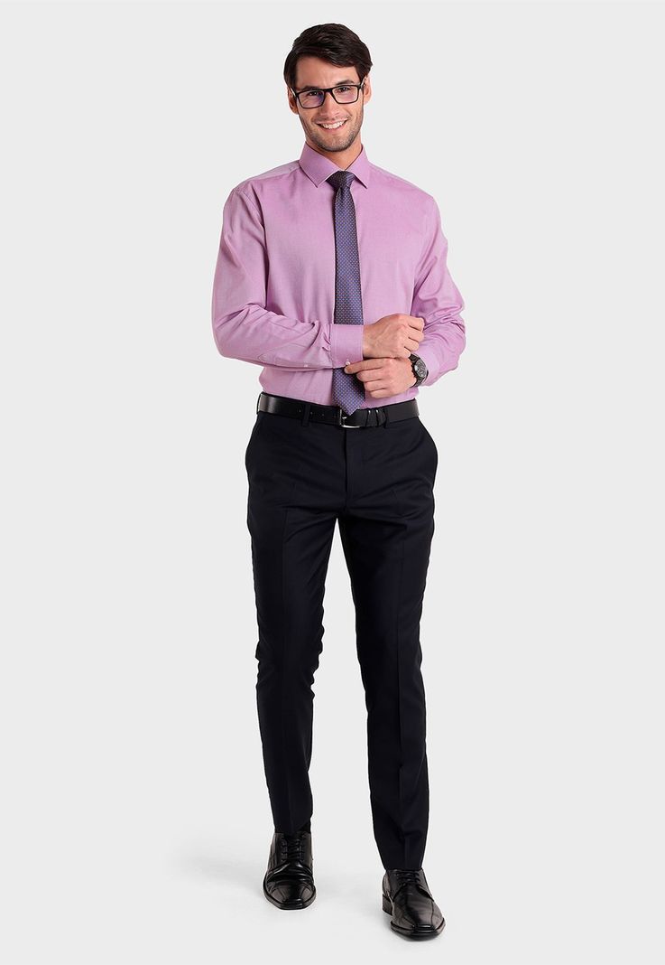 Camisa Formal Texturada Arrow-4