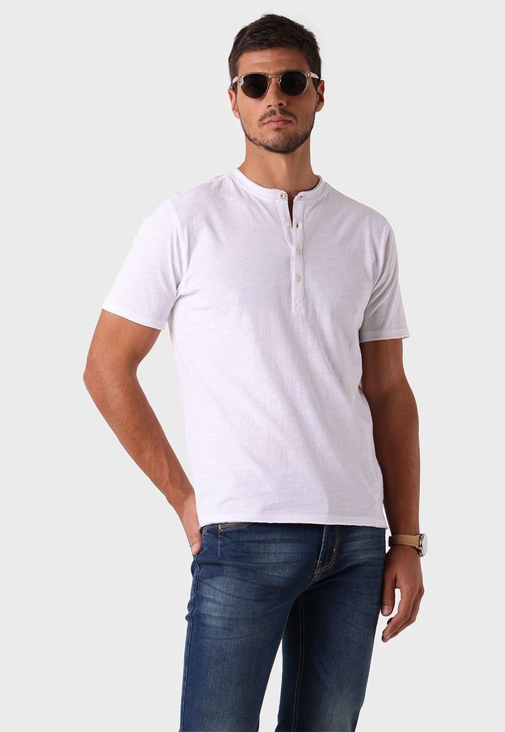 Polera Jersey Cuello Redondo Arrow POIS314BL-0