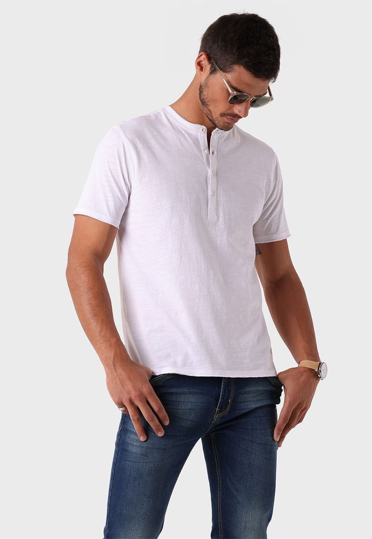 Polera Jersey Cuello Redondo Arrow POIS314BL-1