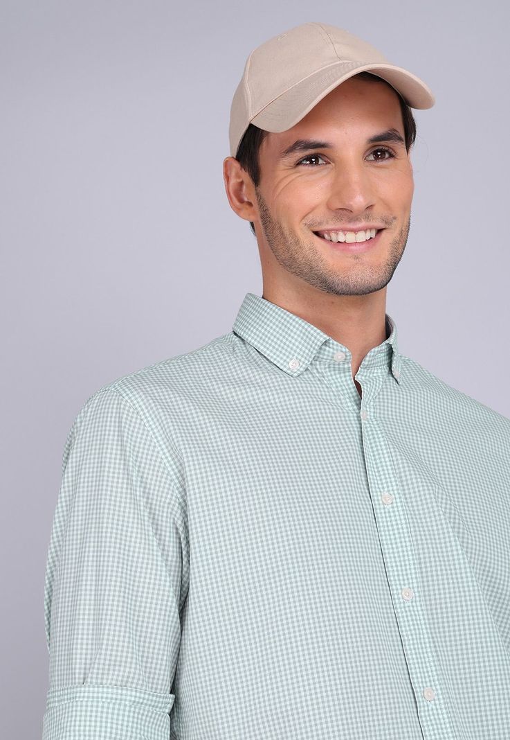 Camisa Cuadros Manga Larga Arrow CM3003SVE-1