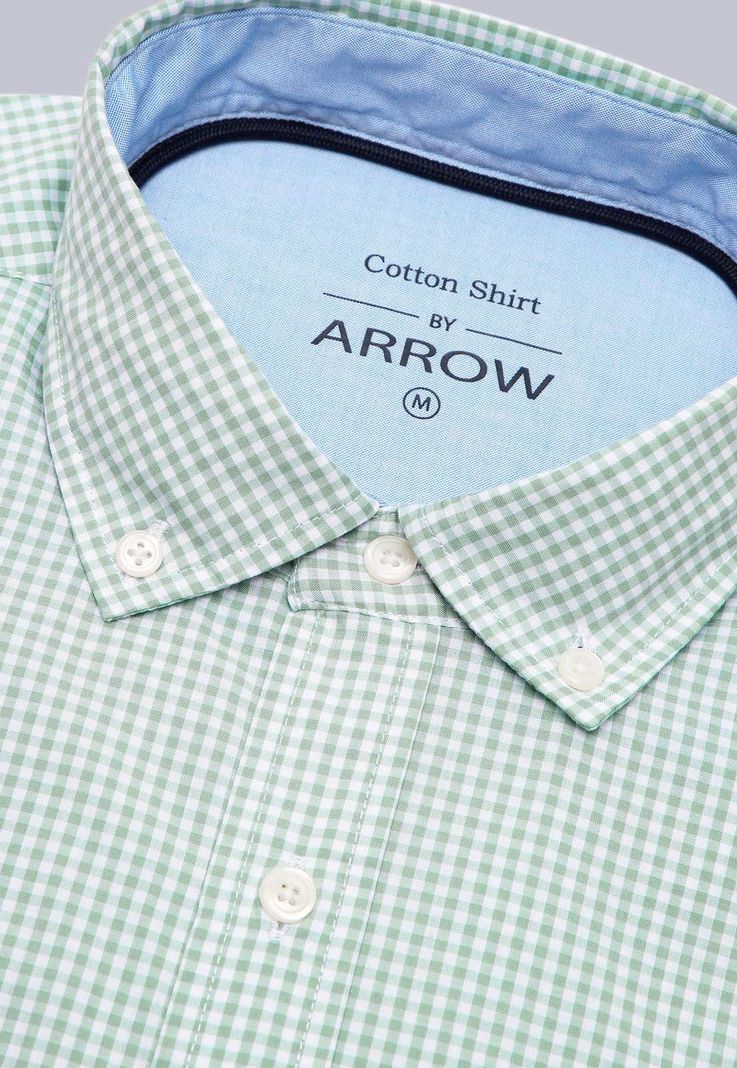 Camisa Cuadros Manga Larga Arrow CM3003SVE-5