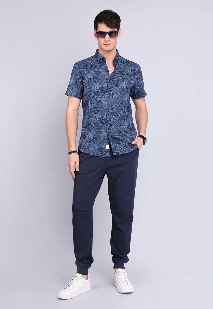 Camisa Manga Corta Floreada Arrow CM3040SAZ-3