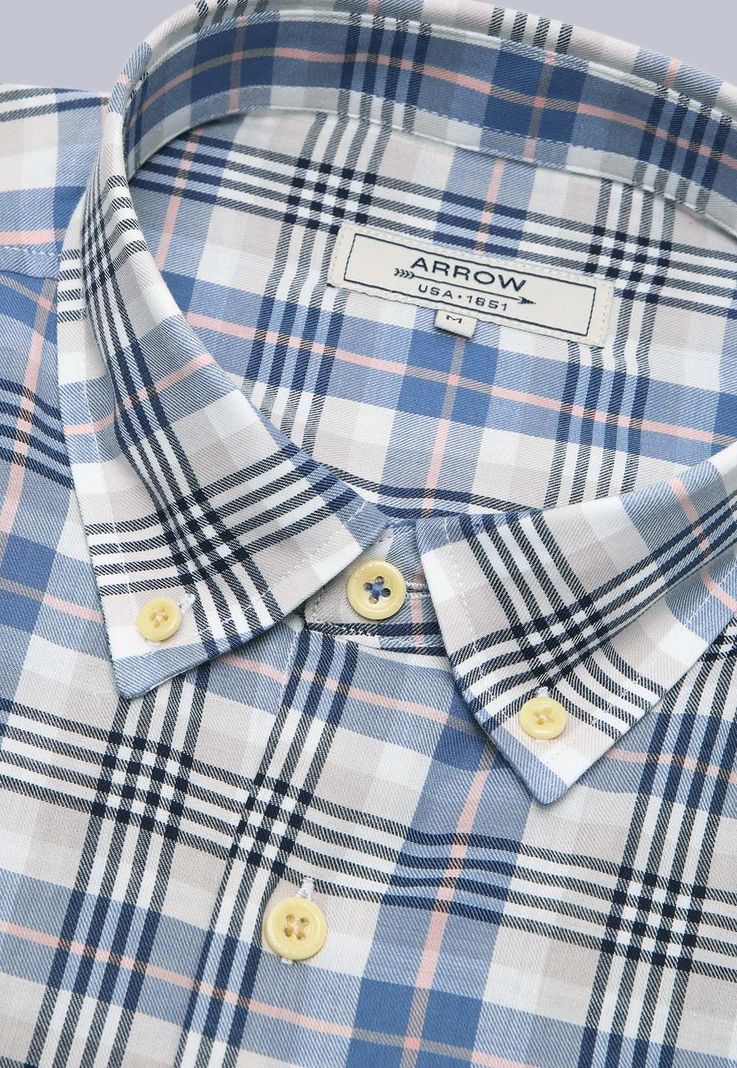 Camisa Escocesa Manga Larga Arrow CM3020SMU-4