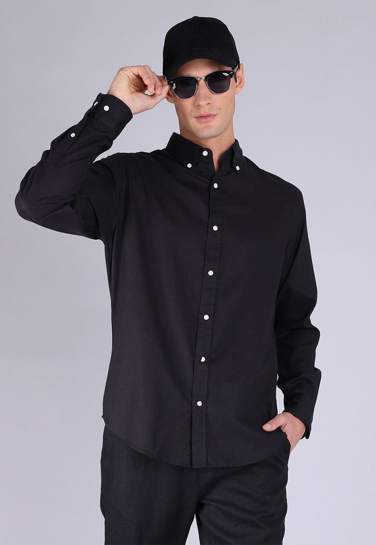 Camisa Lino Manga Larga Arrow CM3057SNE-0