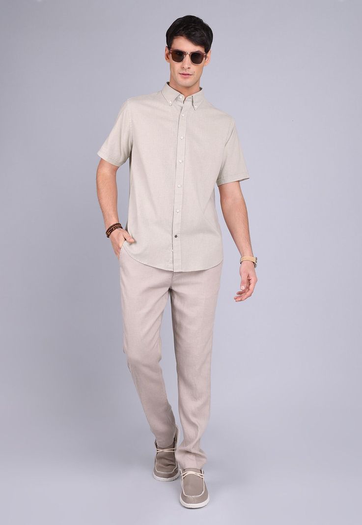 Camisa Lino Manga Corta Arrow CM3058SAR-3