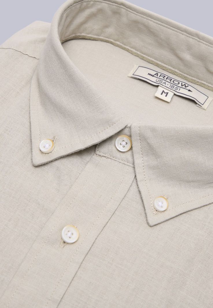 Camisa Lino Manga Corta Arrow CM3058SAR-4