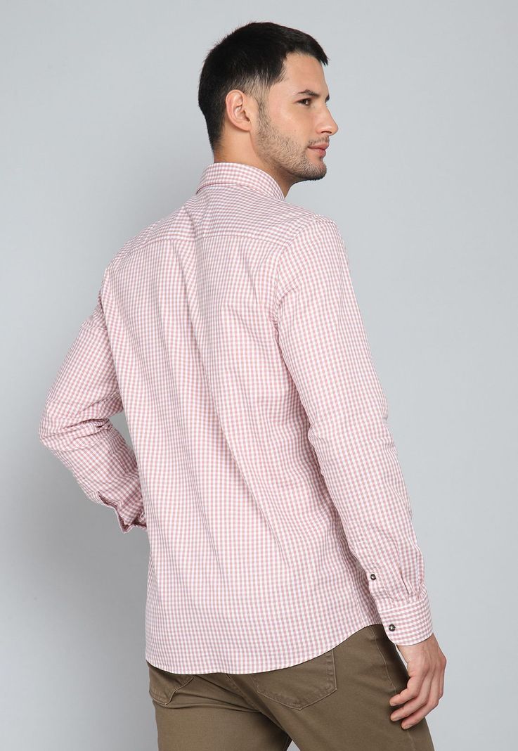 Camisa Cuadros Manga Larga Arrow CM31044RD-1