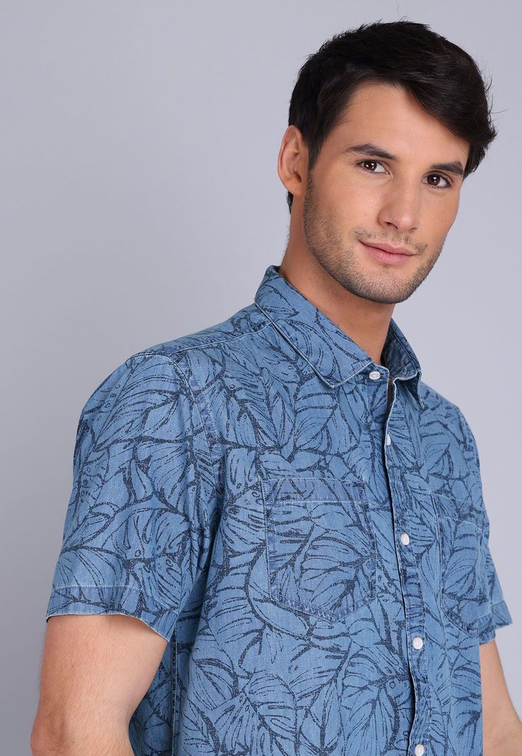 Camisa Print Manga Corta Arrow CM3056SDE-2