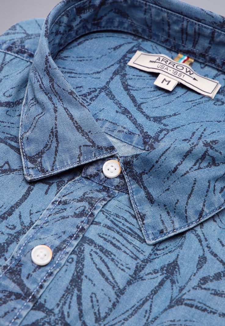 Camisa Print Manga Corta Arrow CM3056SDE-4