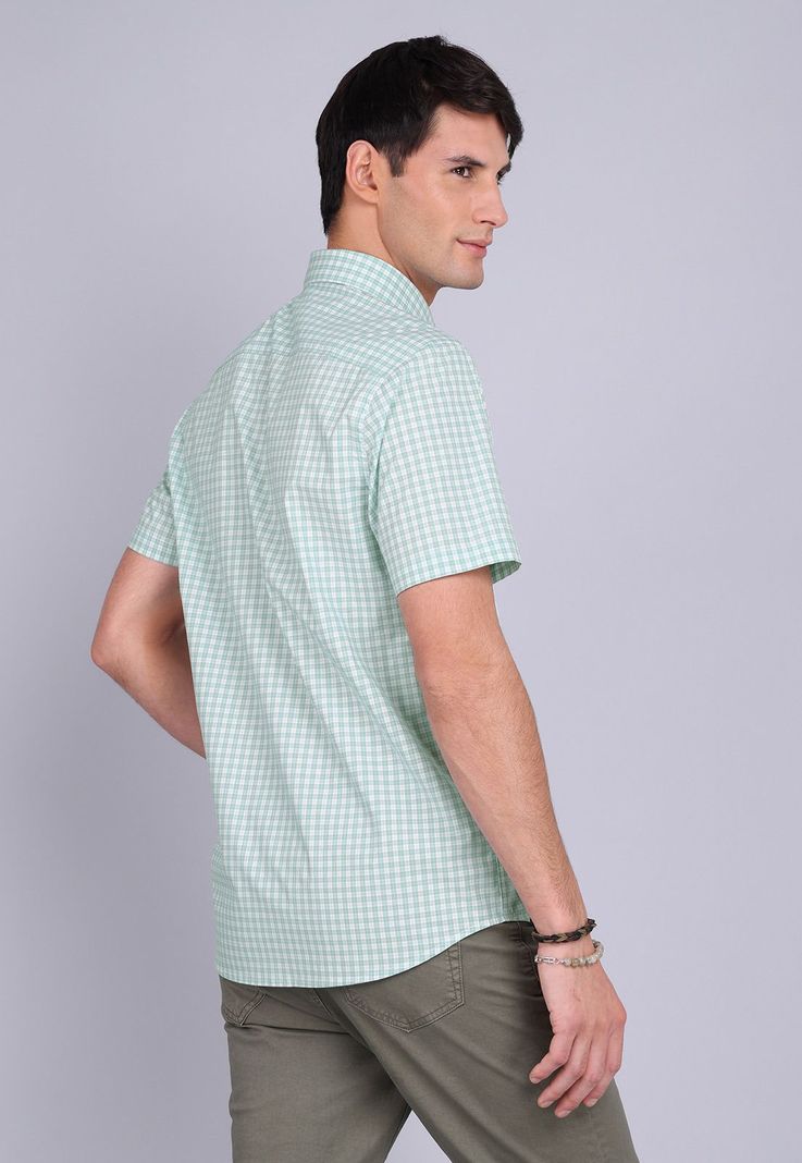 Camisa Cuadros Manga Corta Arrow CM3017SVE-1