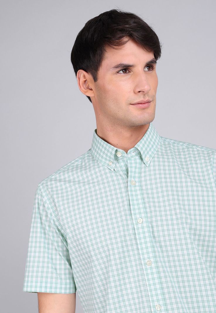 Camisa Cuadros Manga Corta Arrow CM3017SVE-2