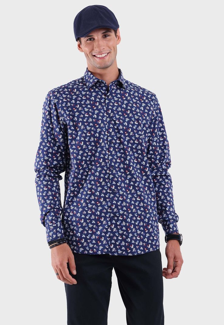 Camisa Spandex Floreada Arrow CM2521WAZ-0