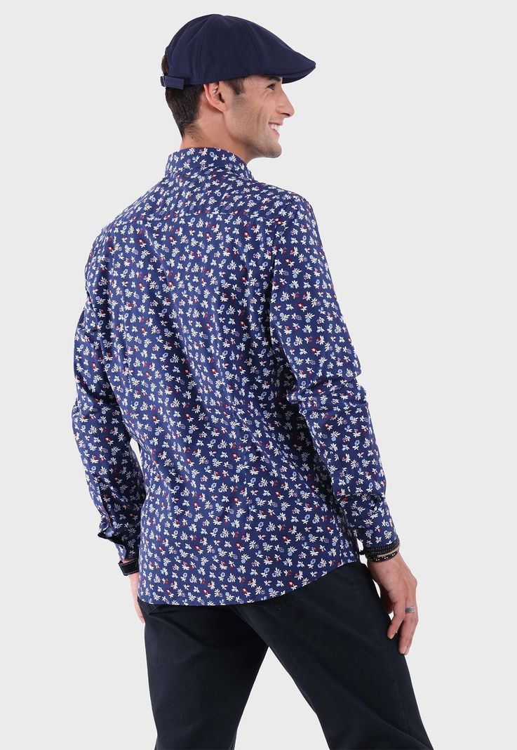 Camisa Spandex Floreada Arrow CM2521WAZ-3