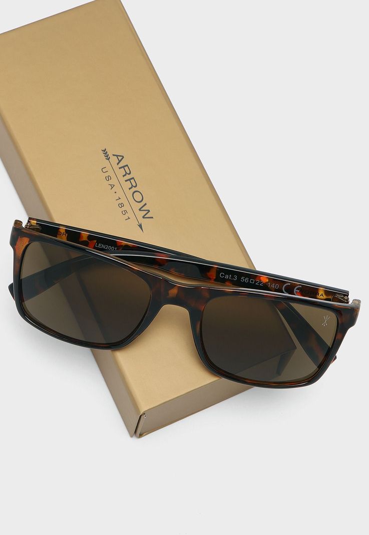 Anteojos De Sol Tortoise dark Arrow LEN2001CA-4