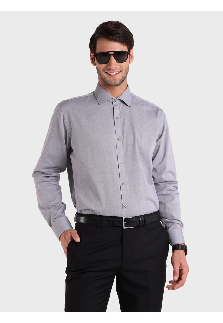 Camisa Formal Texturada Arrow-0