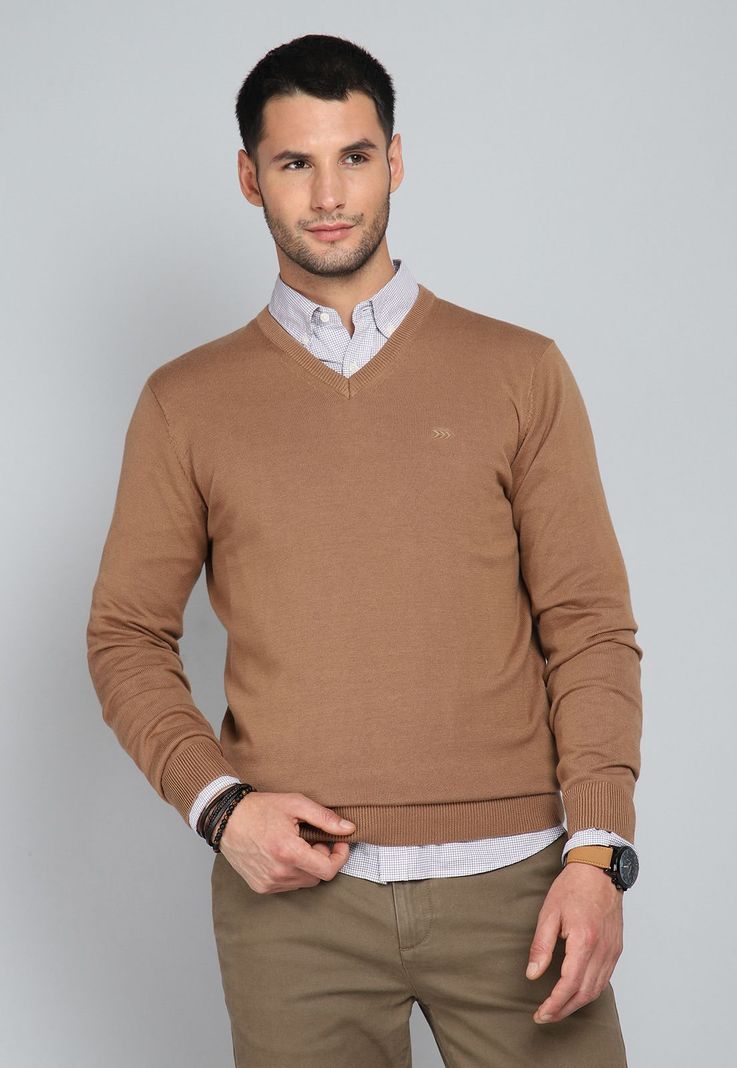 Sweater Cuello V Arrow SW31030CM-0