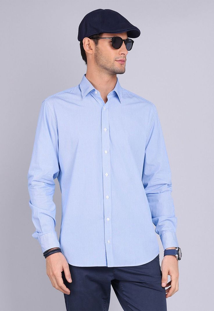 Camisa Rayas Manga Larga Arrow CM3008SCE-0