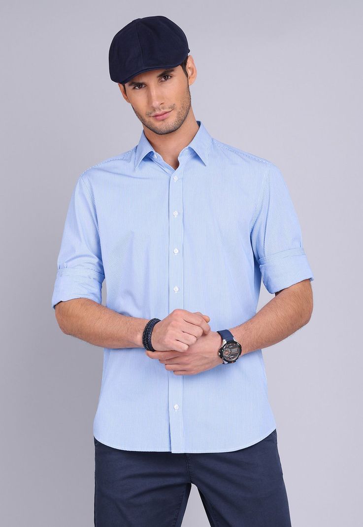 Camisa Rayas Manga Larga Arrow CM3008SCE-4