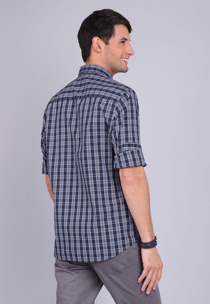 Camisa Cuadros Manga Larga Arrow CM3030SNB-3
