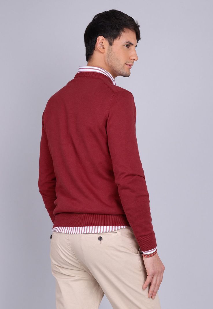 Sweater Cuello V Arrow SW3020SRO-1