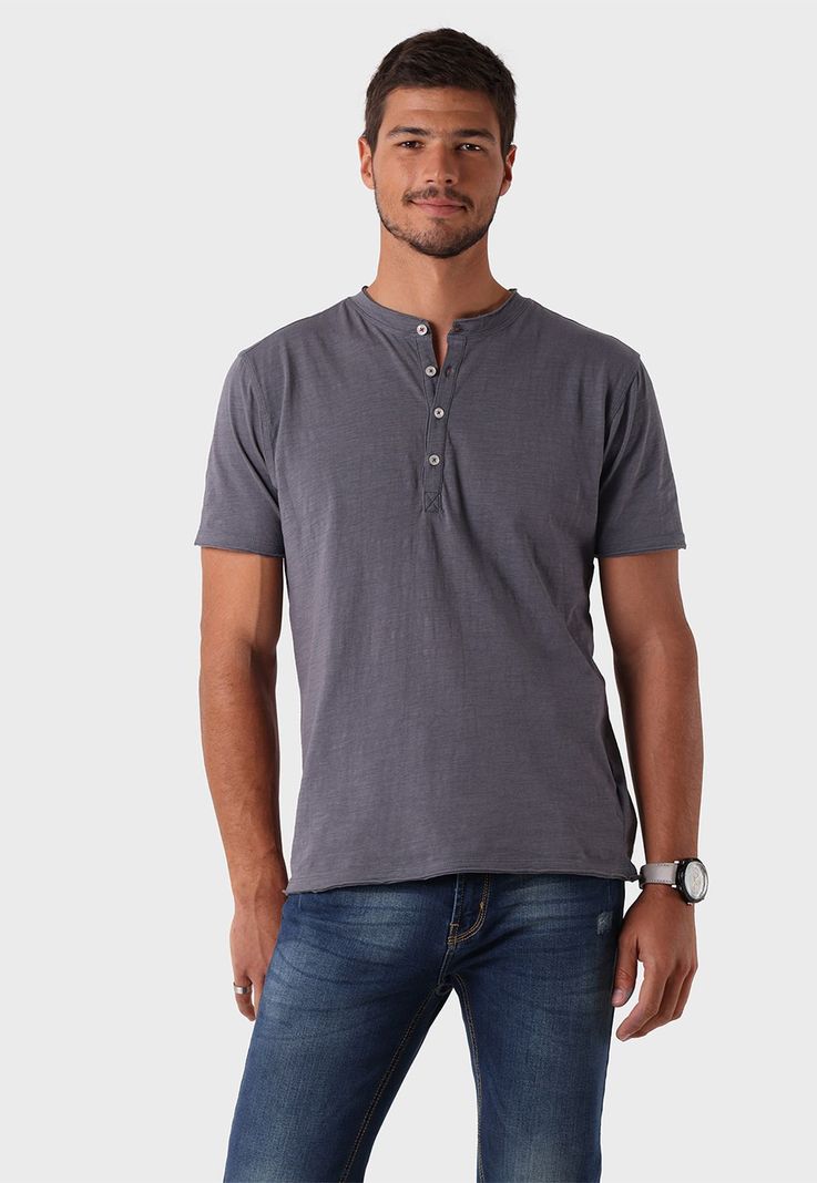 Polera Jersey Cuello Redondo Arrow POIS314GR-0