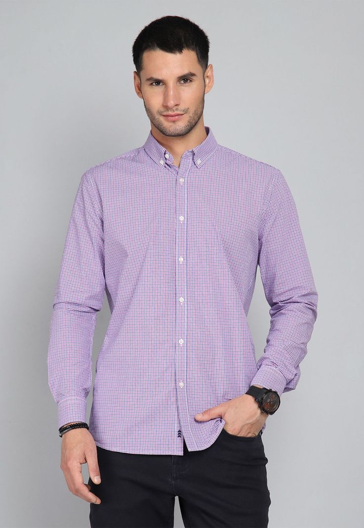 Camisa Cuadros Manga Larga Arrow CM31045RD-0