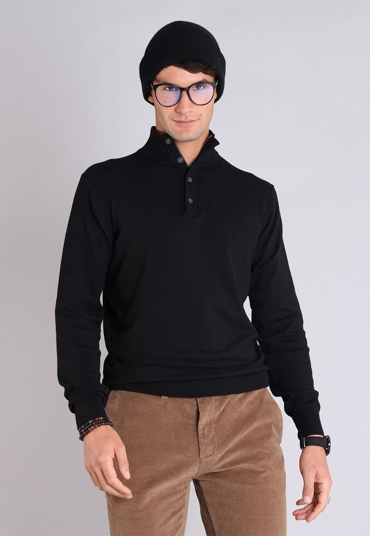 Sweater Zipper button Arrow SW2710WNE-0