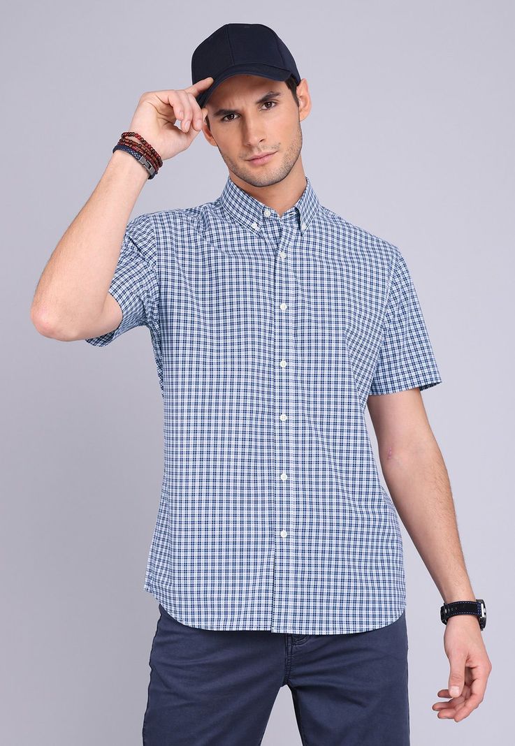 Camisa Cuadros Manga Corta Arrow CM3017SNB-0