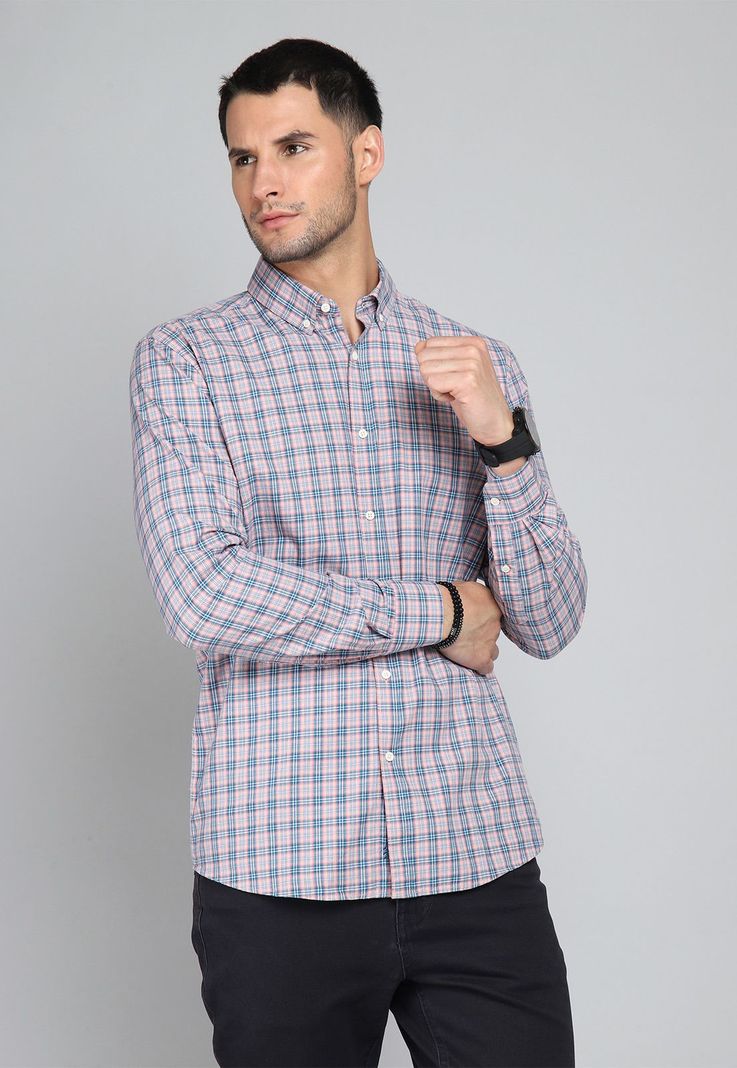 Camisa Cuadros Manga Larga Arrow CM31048RD-0