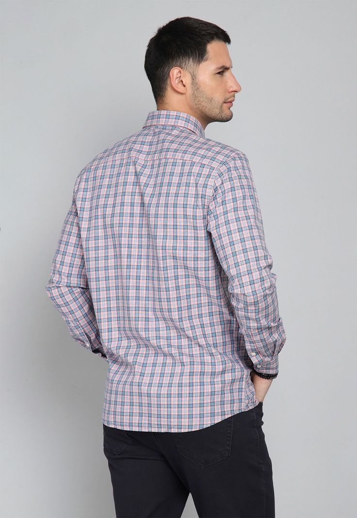 Camisa Cuadros Manga Larga Arrow CM31048RD-1