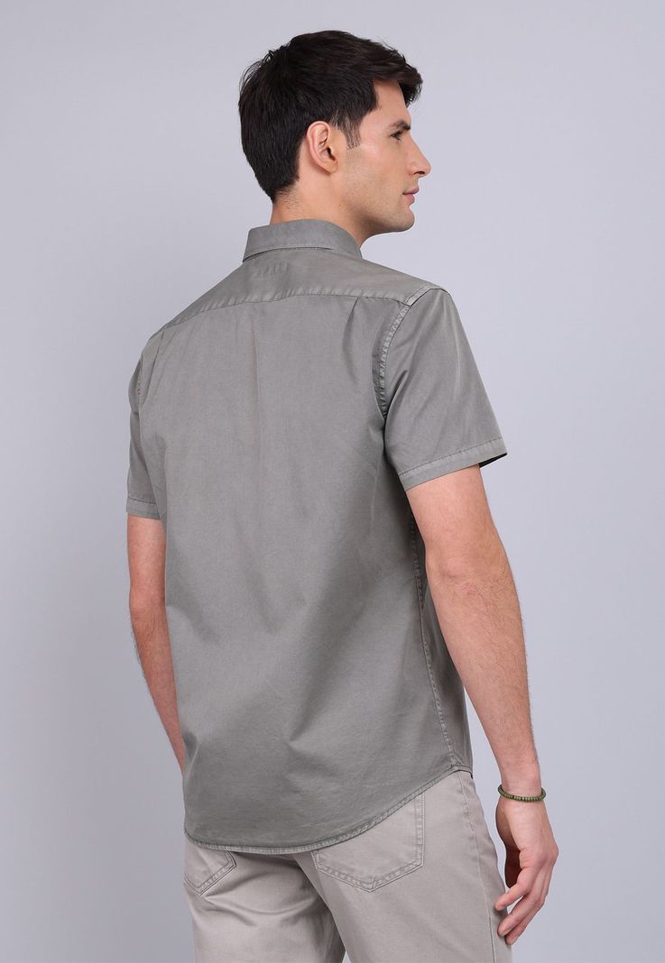 Camisa Manga Corta Garment Dyed Arrow CM3041SVE-1