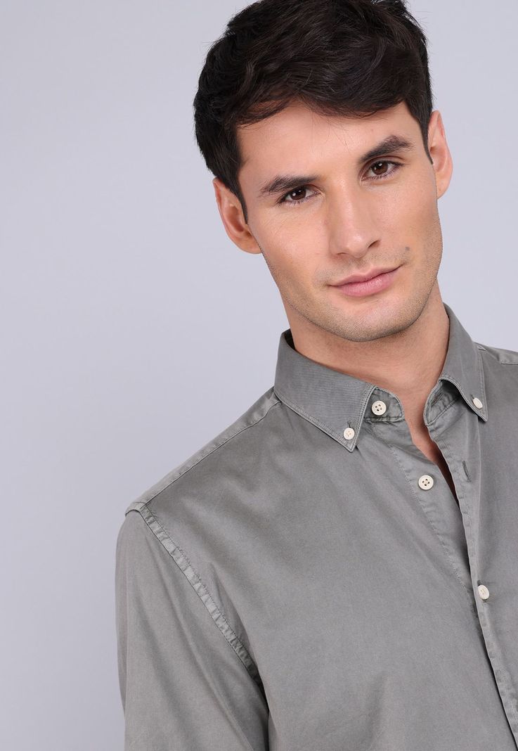 Camisa Manga Corta Garment Dyed Arrow CM3041SVE-2