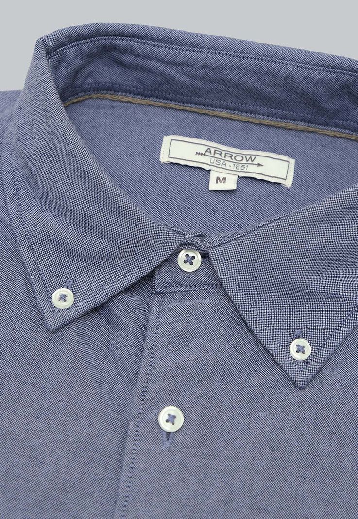 Camisa Oxford Manga Larga Arrow CM31063NB-4