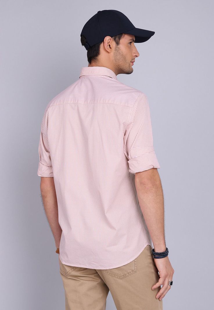 Camisa Cuadros Manga Larga Arrow CM3003SRD-3