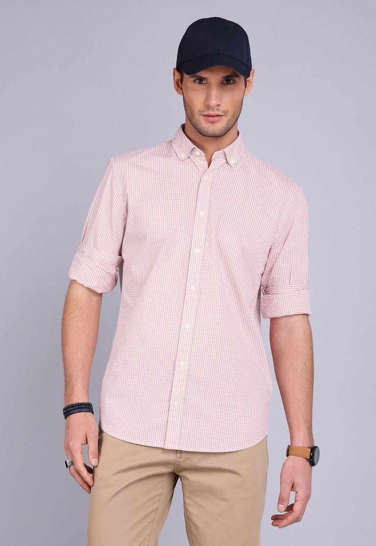 Camisa Cuadros Manga Larga Arrow CM3003SRD-4