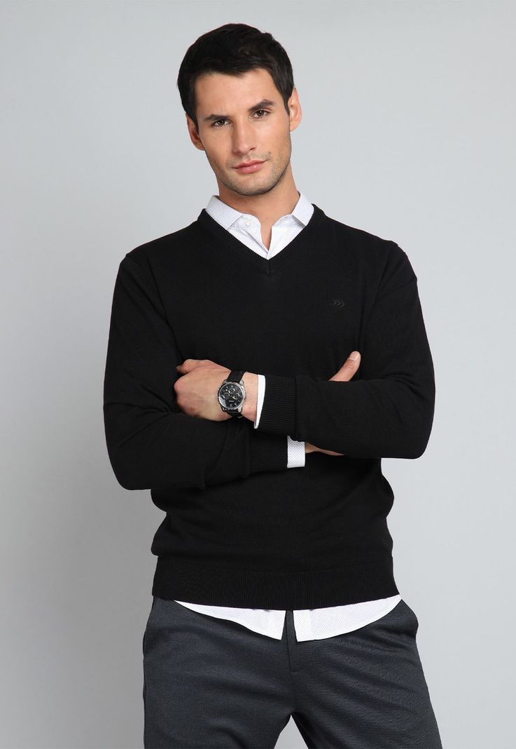 Sweater Cuello V Arrow SW1000TNE-0