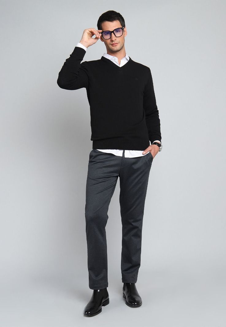 Sweater Cuello V Arrow SW1000TNE-3