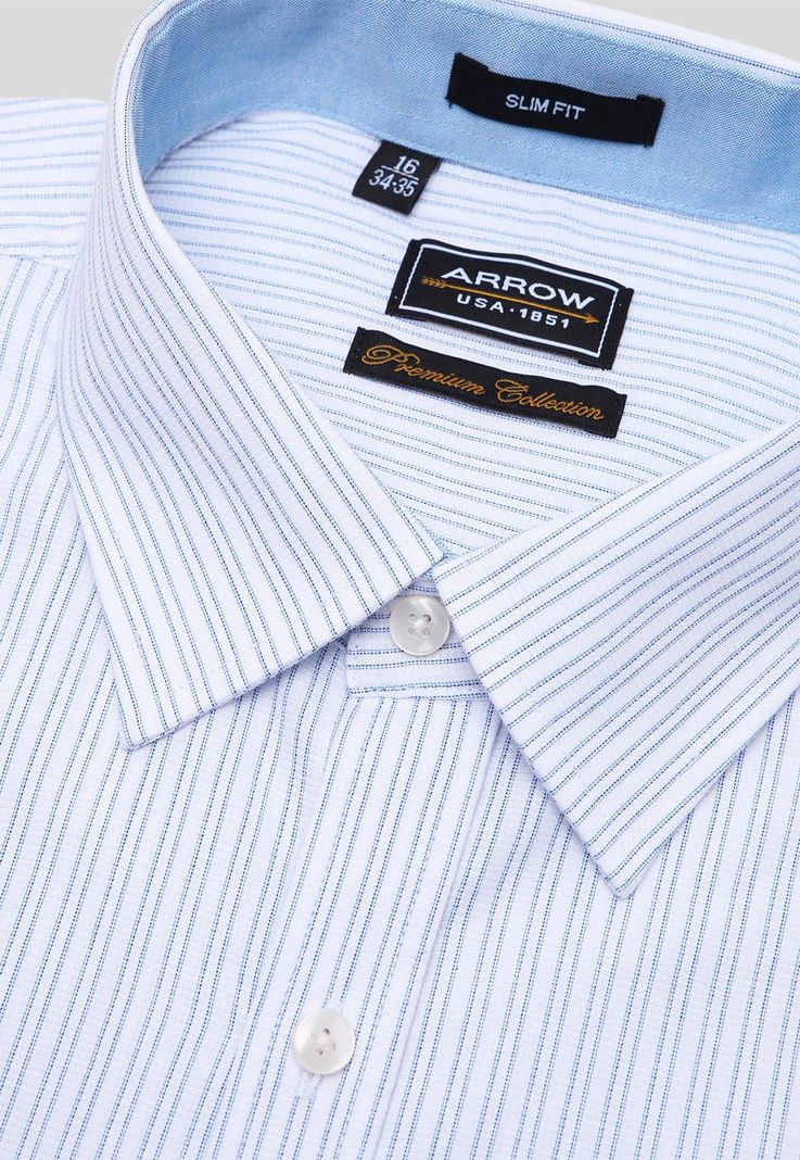 Camisa Formal Spandex Texturada Arrow ARM8026BL-1