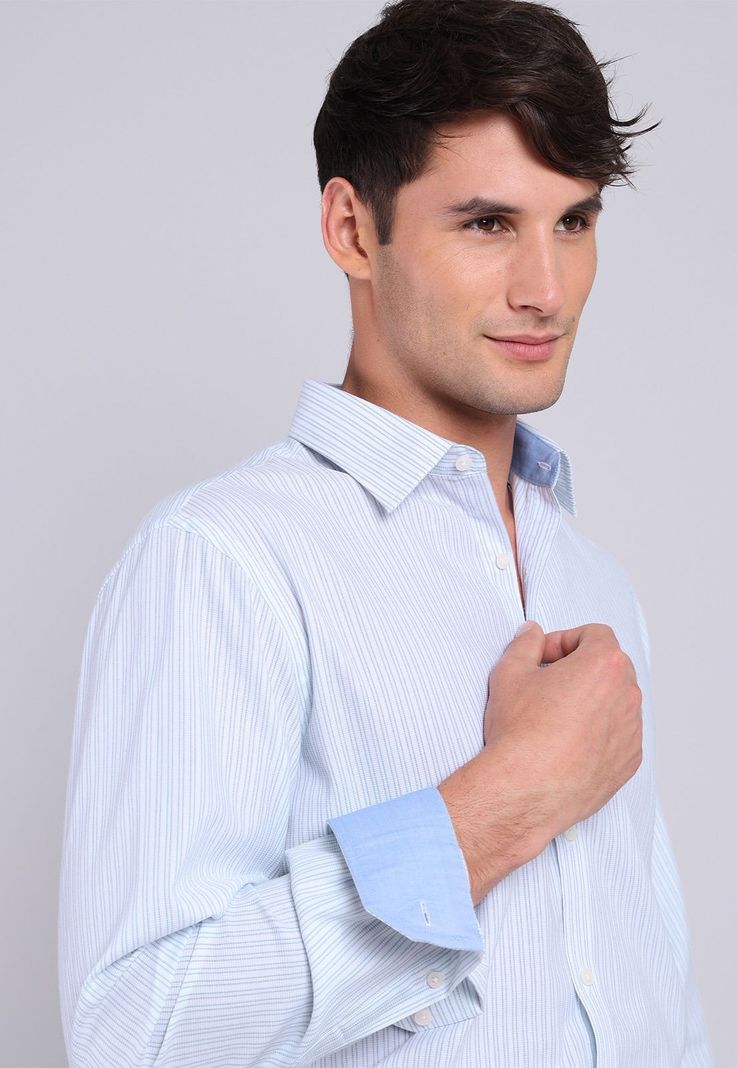 Camisa Formal Spandex Texturada Arrow ARM8026BL-3