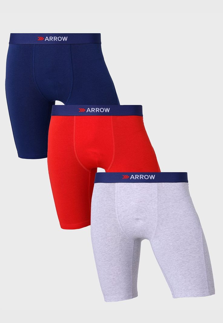 Boxer 3 Unidades Athletic Arrow BO32326SU-0