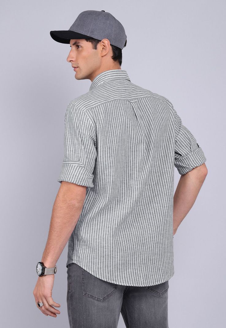 Camisa Lino Manga Larga Arrow CM3059SOL-1